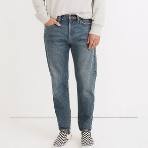 Madewell Relaxed Taper Jean 32x30, maxdale wash, 99% cotton